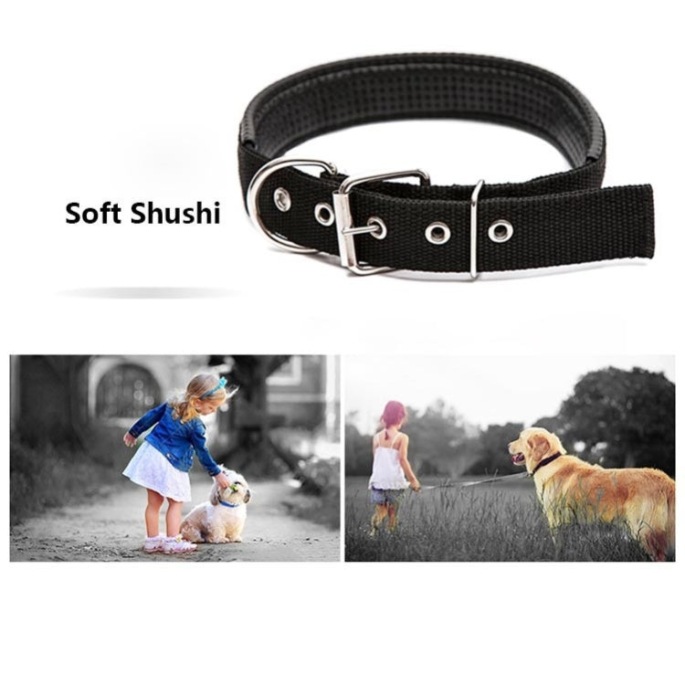 Foam Cotton Polyester Pet Collars Pet Neck Strap Dog Neckband Cats Dogs Collars, 3.5cm x 57cm