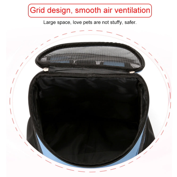 Portable Folding Nylon Breathable Pet Carrier Backpack, Size: 45 x 36 x 31cm