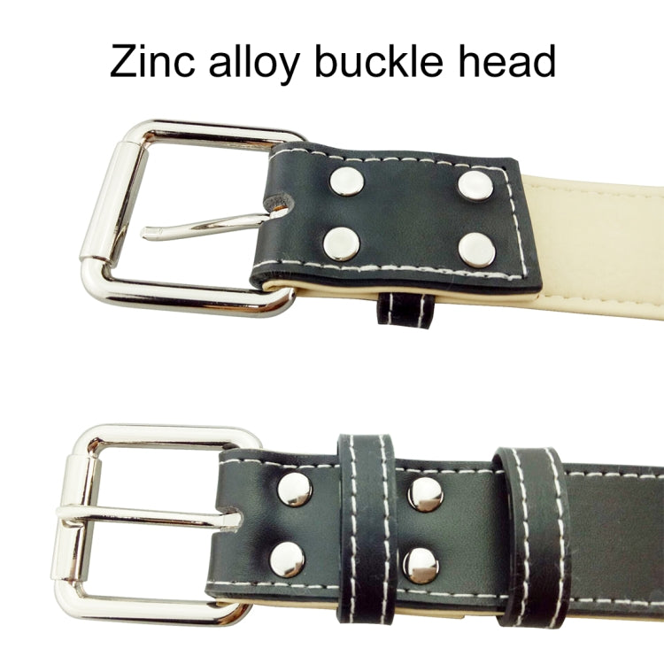 Leather Pet Dog Collar Pet Products Big Dog Collar, Size: M, 2 * 42cm