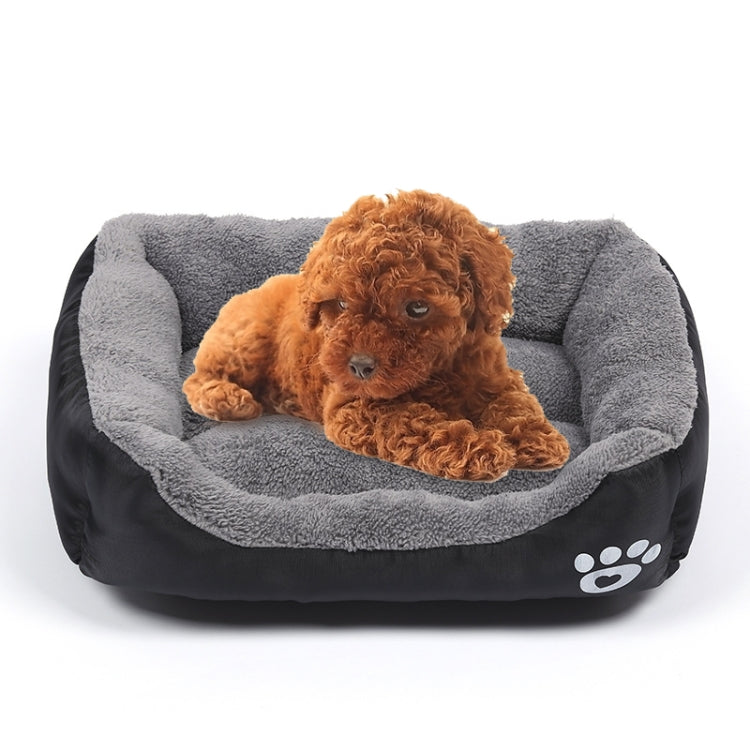 Four Seasons Genuine Warm Pet Dog Kennel Mat Teddy Pomerang Dog Mat, Size: L, 66×50×14cm
