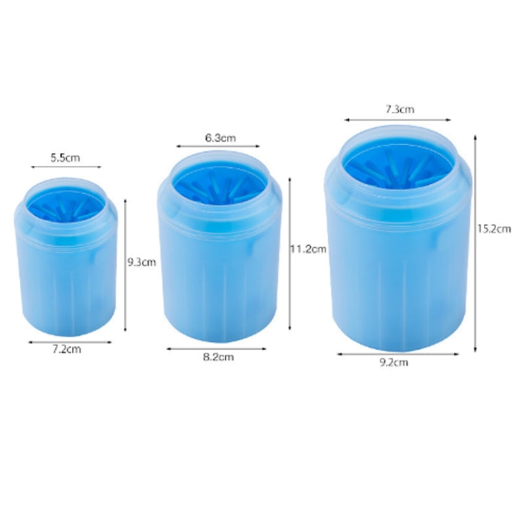 Pet Cat Dog Foot Clean Cup Cleaning Tool Silicone Washing Cup, Size: Small