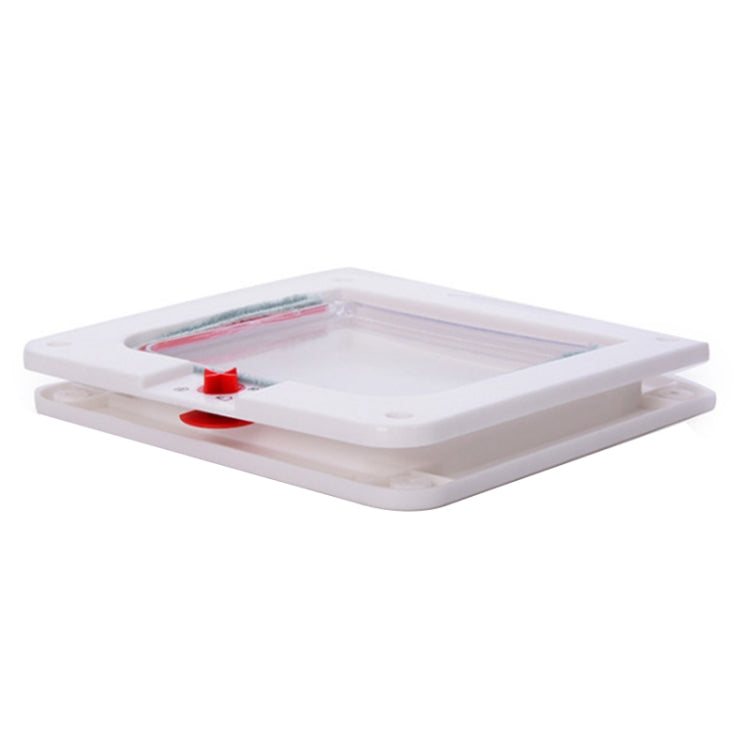 Cat / Small-scale Dog Friendly Transparent Flap, Universal 4 Way Locking