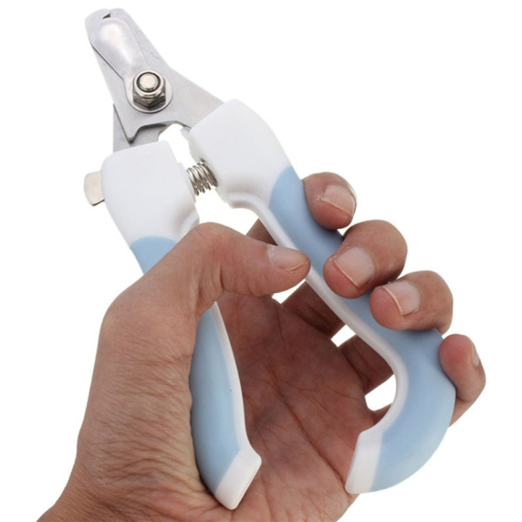 Two-piece Pet Toe Stainless Steel Cat and Dog Nail Clipper Filee