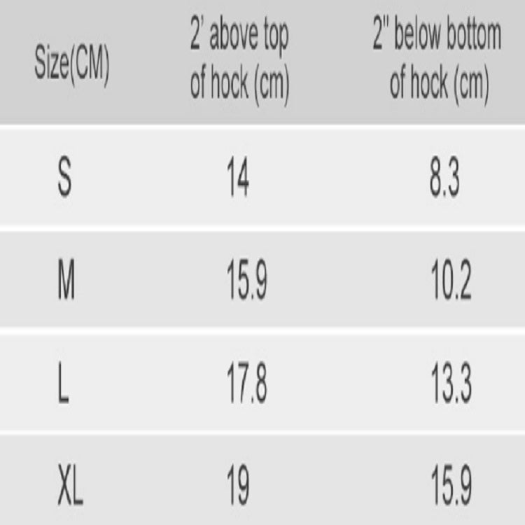 DogLemi PD60041 Dog Hock Brace Pet Supportive Rear Dog Compression Leg Joint Wrap Protects Wounds and Injury