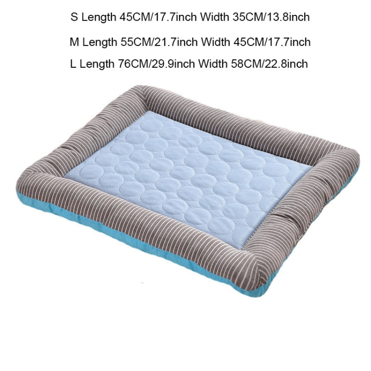 Summer Ice Silk Nest Pads Small and Medium-sized Multifunctional Cool Pet Nest Dog Cat Pad