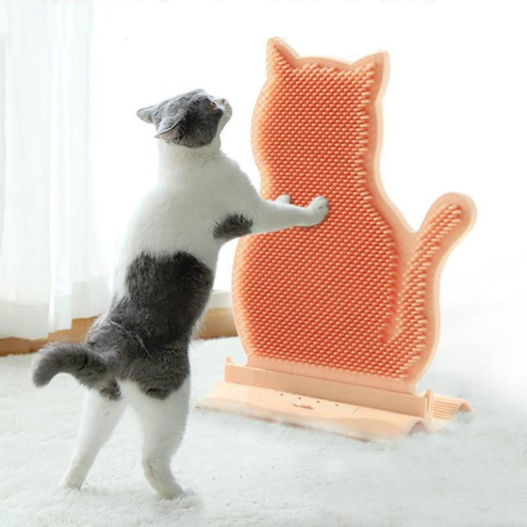 Fixed Door Seam Cat Rubbing Device Anti-itching & Hair Removal Massage Brush Pet Supplies