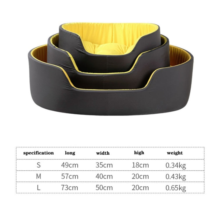 Two-Color Washable Comfortable Pet Nest with Cushion