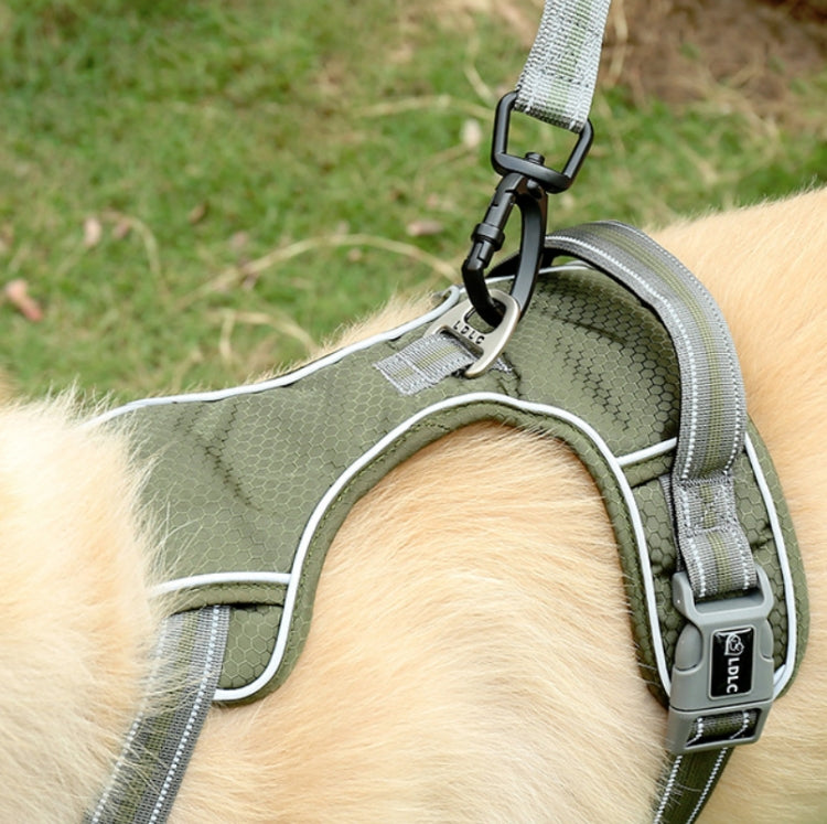 Dog Outdoor Anti-Scourge Traction Rope Nylon Reflective Elastic Stretch Dog Walking Rope