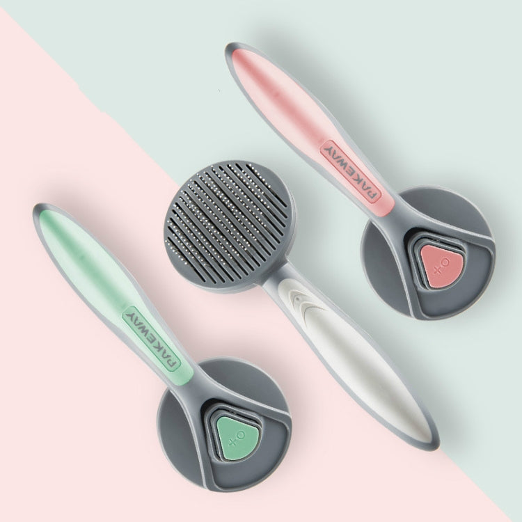 Pet Self-Cleaning Comb Cat Comb Dog Needle Comb Cat Hair Removal Comb Floating Brush