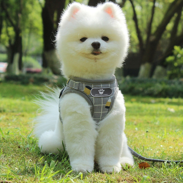 Reflective & Breathable Vest Traction Rope Pet Chest Leash