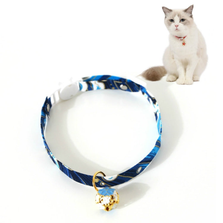 Adjustable Pet Flower Hollow Bell Collar Cat Dog Collar Accessories