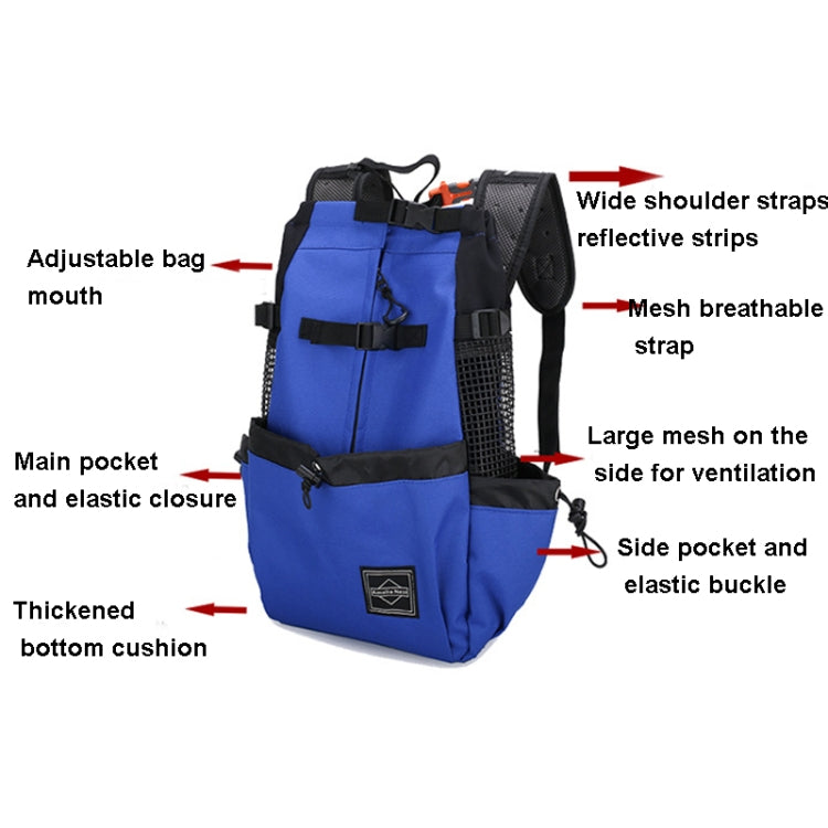 Ventilated And Breathable Washable Pet Portable Backpack