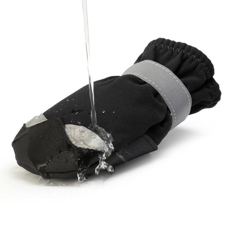Pet Waterproof Non-Slip Wear-Resistant Snow Boots Four Seasons Dog Shoes
