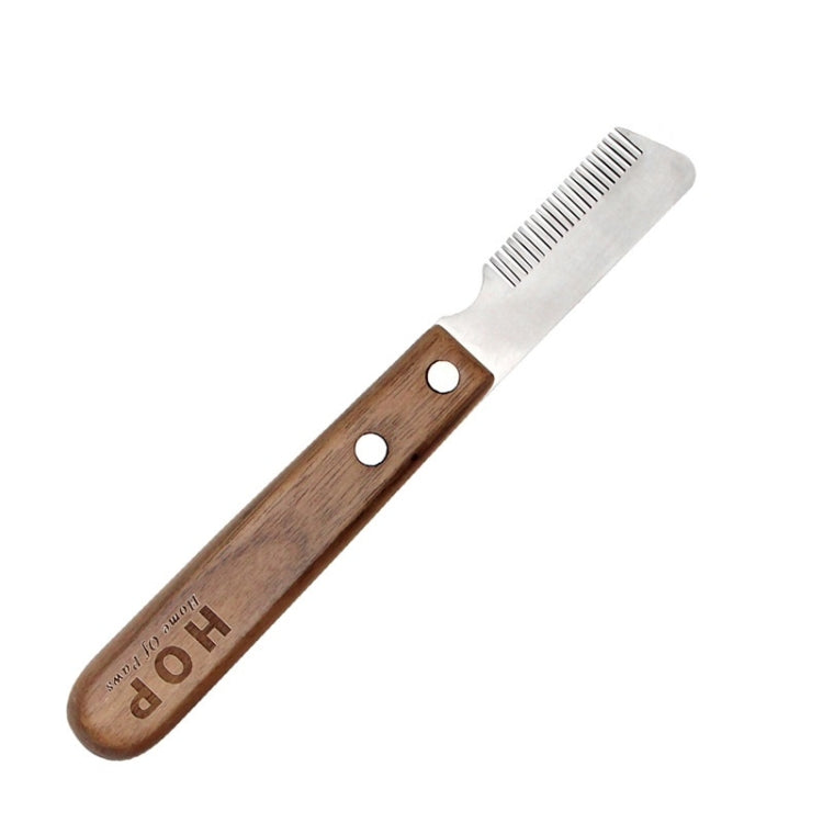 HOP Terrier Dog Plucking Knife Pet Grooming & Shaving Tool