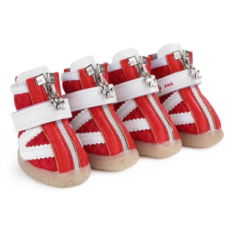 JML Pet Sports Shoes Non-Slip Wear-Resistant Comfortable Breathable Dog Shoes