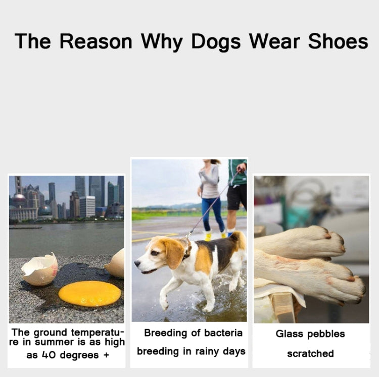 JML Pet Sports Shoes Non-Slip Wear-Resistant Comfortable Breathable Dog Shoes