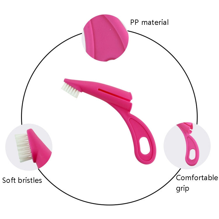 Pet Finger Toothbrush Cat And Dog Oral Cleaning Tool Soft Brush