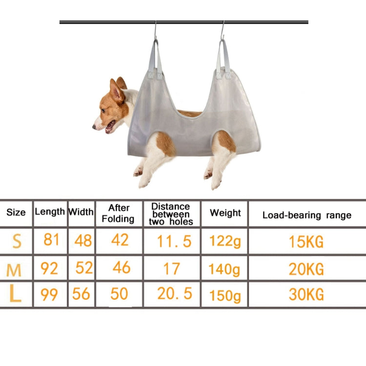 Small & Medium Pet Grooming Polyester Hanging Hammock, Size:
