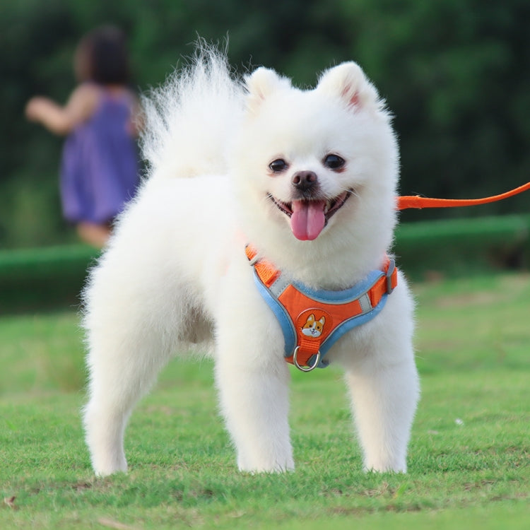 BL-867 Pet Chest Straps Reflective Dog Traction Rope, Size: