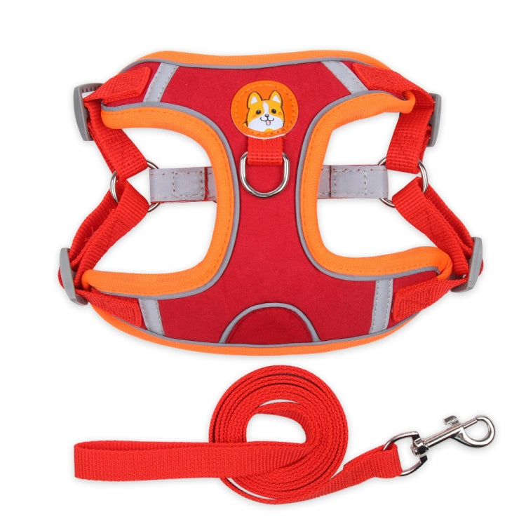 BL-867 Pet Chest Straps Reflective Dog Traction Rope, Size: