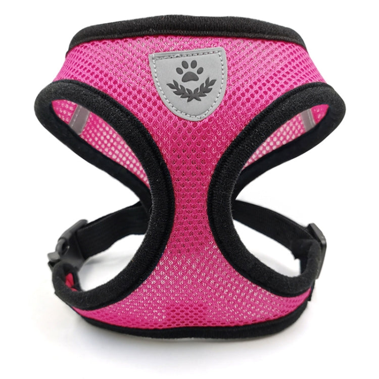 Pet Chest Strap Small Medium Dog Cat Breathable Dog Walking Vest, Size: