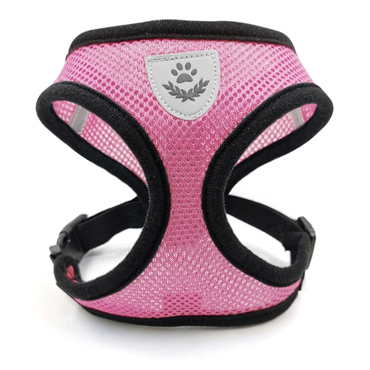 Pet Chest Strap Small Medium Dog Cat Breathable Dog Walking Vest, Size: