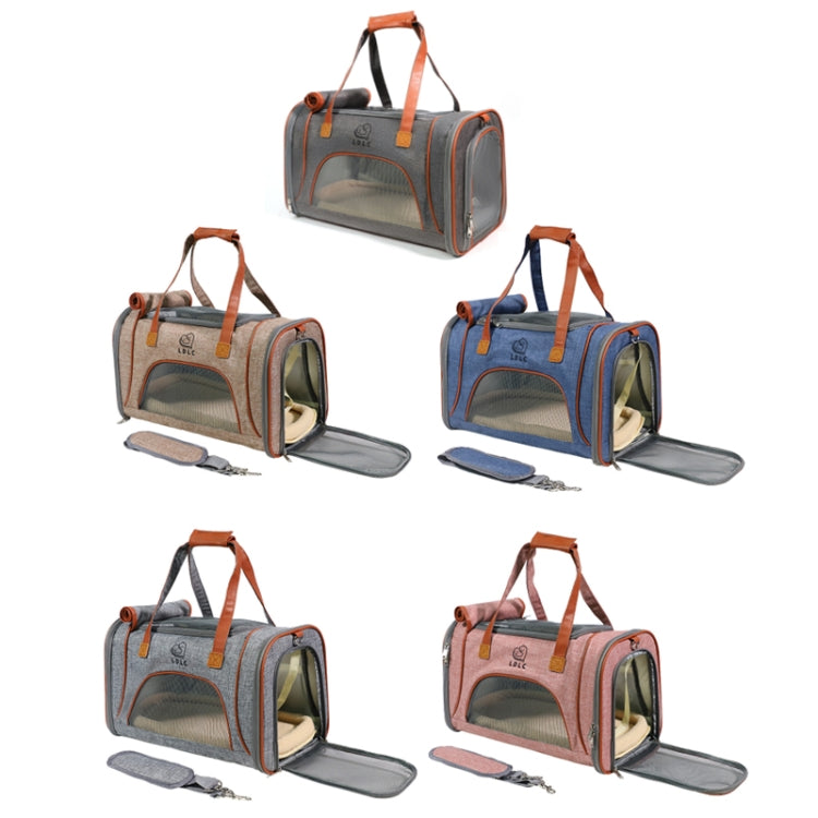 LDLC QS-012 Pet Outing Portable Breathable Foldable Tote Bag