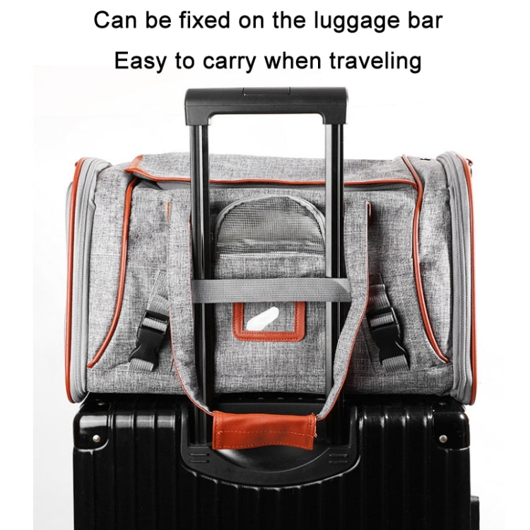 LDLC QS-012 Pet Outing Portable Breathable Foldable Tote Bag