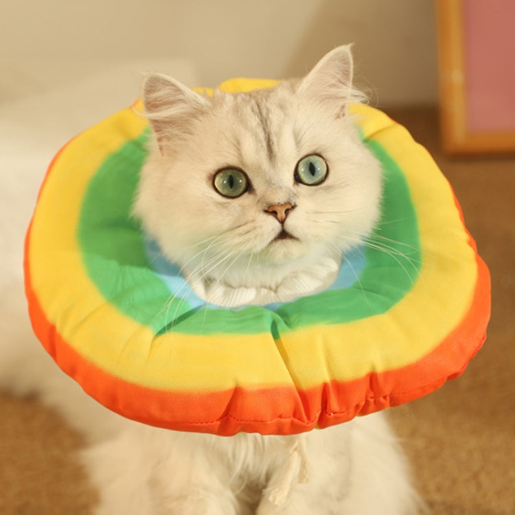 Cat Elizabeth Collar Kitten Anti-licking Collar Head Cover, Size: