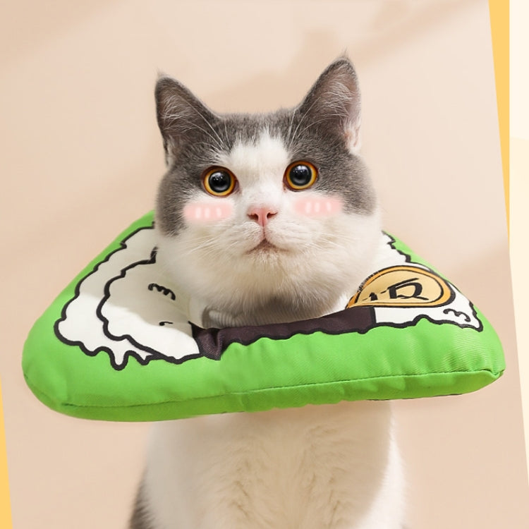 Cat Elizabeth Collar Kitten Anti-licking Collar Head Cover, Size: