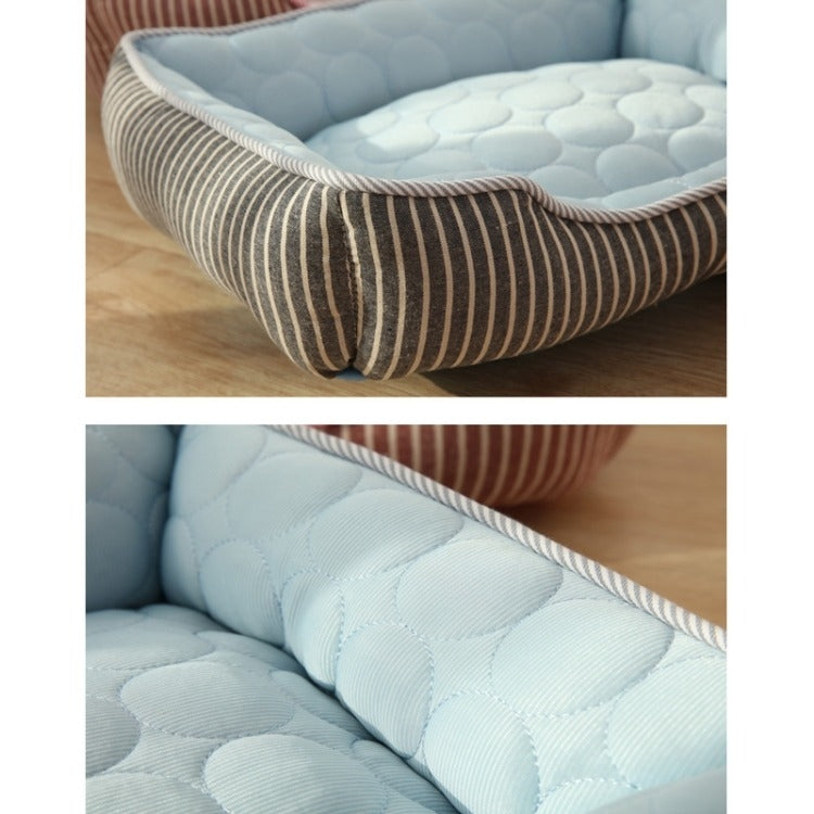 Summer Cold Feeling Dog Cat Kennel Ice Silk Cool Den