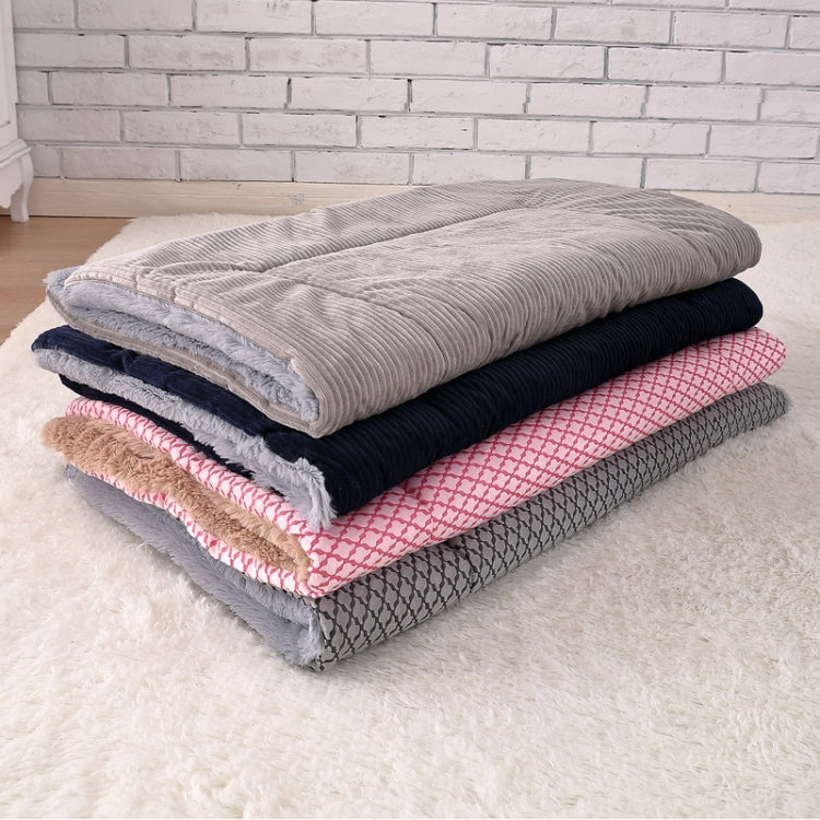 Double Sided Pet Mat Four Seasons Warm Dog Blanket,Size: