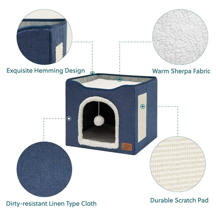 Pet Stool Pet Kennel Indoor Foldable Storage Stool Cat Dog Kennel