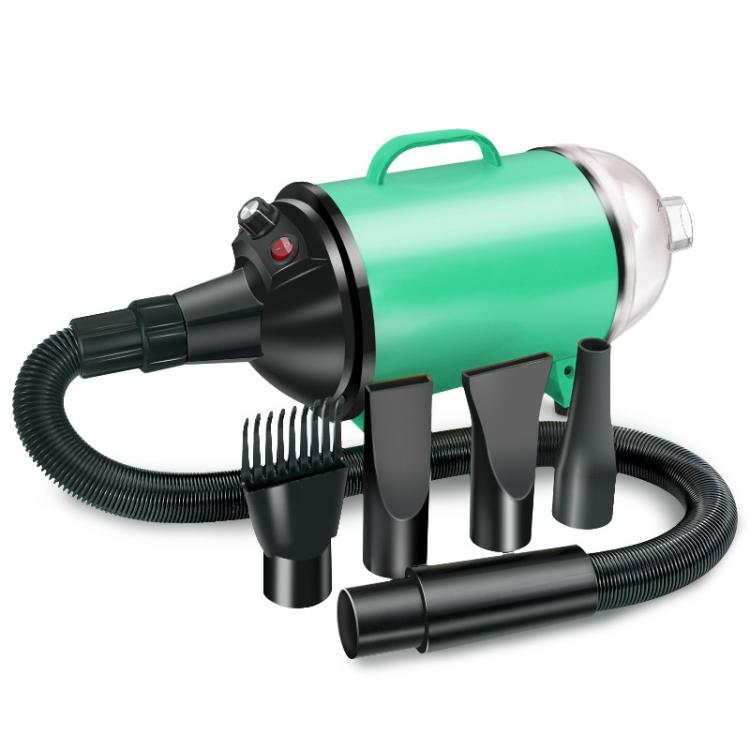 2100W Dog Dryer Stepless Speed Pet Hair Blaster With Vacuum Cleaner