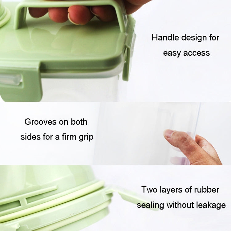 Pet Food Storage Bucket 4 Snap Dog Food Moisture Proof Sealed Storage Tank