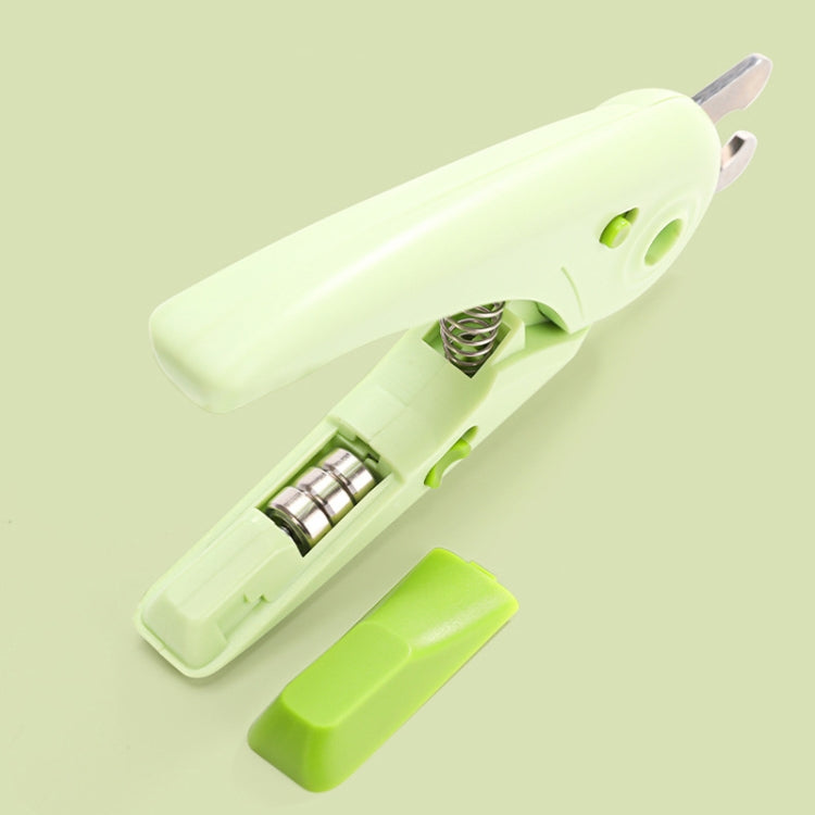 LED Pet Nail Clippers Dog and Cat Nail Clippers with Nail Polisher