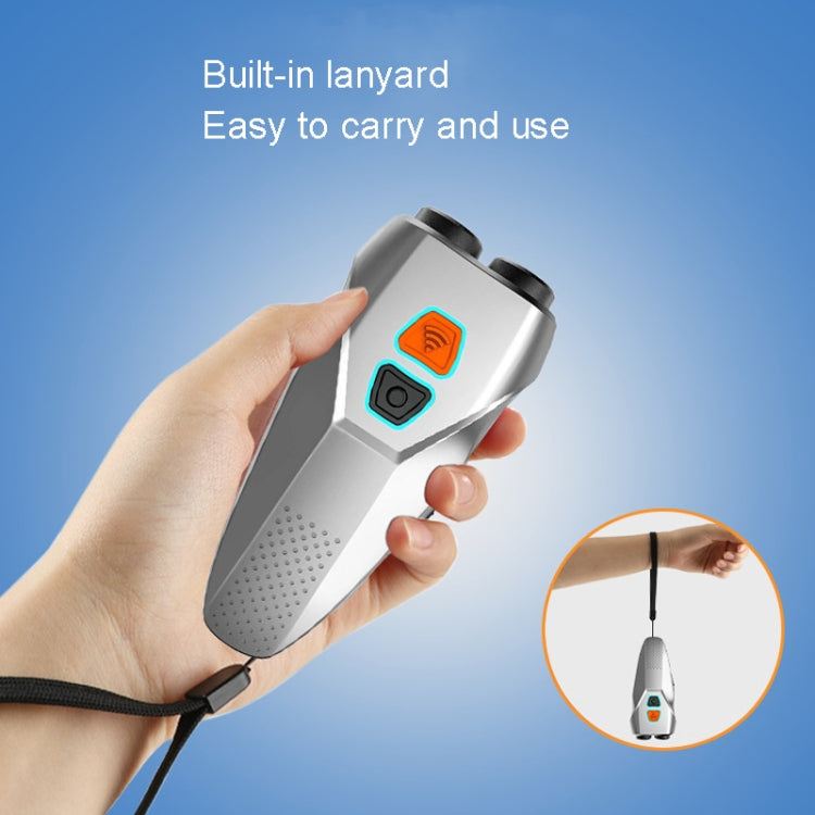 Ultrasonic Dog Repeller Stop Barker Dual Probe High Power Repeller Handheld Dog Trainer