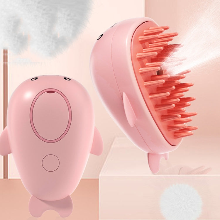 Pet Spray Steamy Brush Cat Dog Grooming Massage Comb