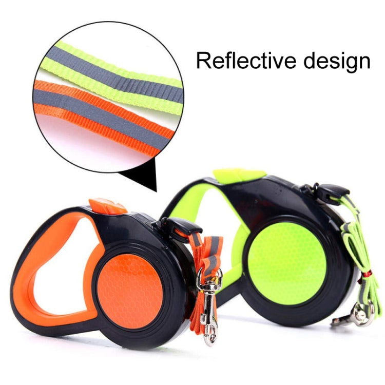 Pet Automatic Retractable Towing Leash Night Reflective Dog Walking Tractor