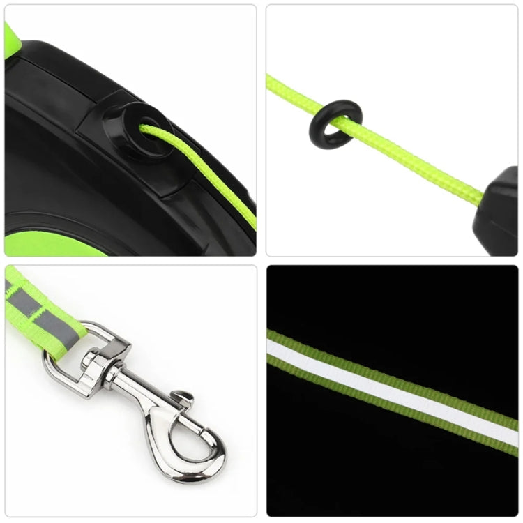 Pet Automatic Retractable Towing Leash Night Reflective Dog Walking Tractor