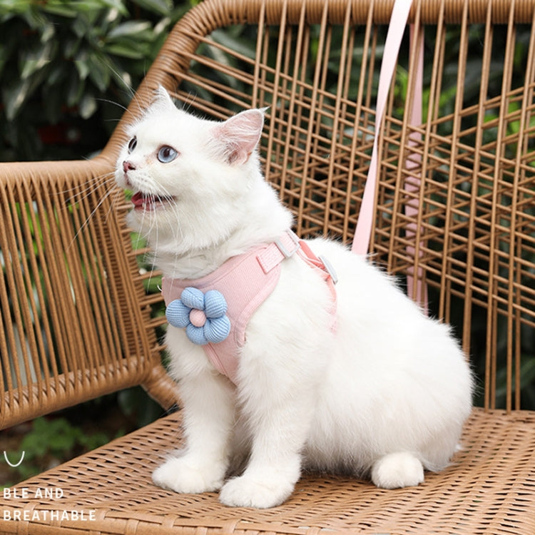 Pet Puppy Dog Leash Vest Teddy Chest Belt Chain Dog Walking Leash