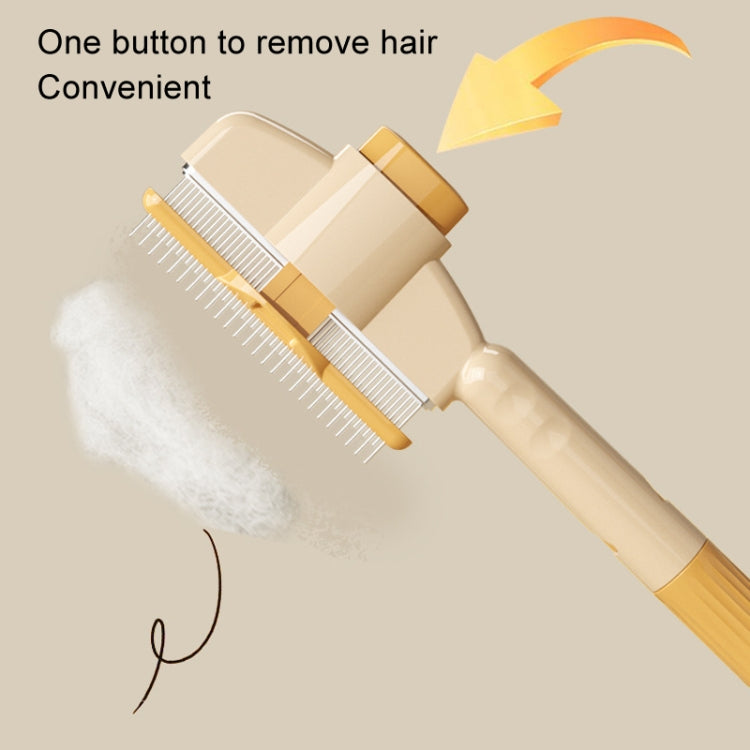 Knotting Hair Removal Cat Comb Pet Self-Cleaning Detangling Comb
