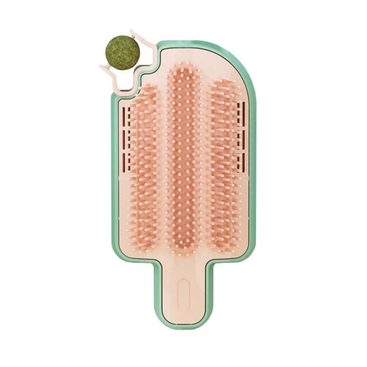 Cats Corner Self-Exciting Ice-Cream Scrubber Pet Massage Brush Toy