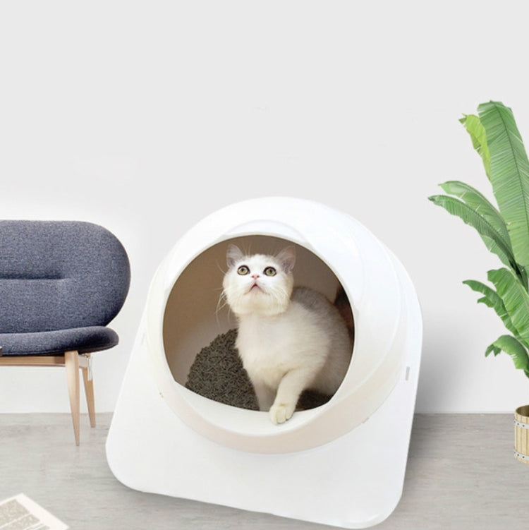 Cat Litter Box Pet Large Enclosed Toilet
