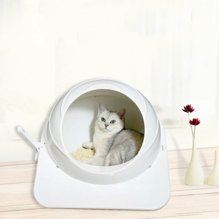 Cat Litter Box Pet Large Enclosed Toilet