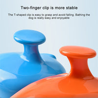 Pet Shower Shower Brush with Non-slip Handle Nozzle