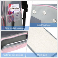 FUNADD Fold Breathable Pet Backpack Outdoor Shoulders Cat Bag