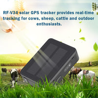 RF-V34 Sheep Cow Cattle Livestock Solar GSM GPS WiFi Tracking
