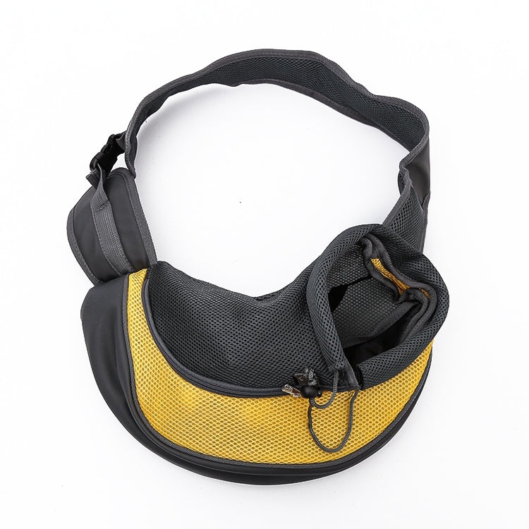Dog and Cat Sling Carrier Hands Free Reversible Pet Papoose Bag, Size：Small