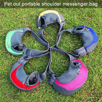 Dog and Cat Sling Carrier Hands Free Reversible Pet Papoose Bag, Size：Small